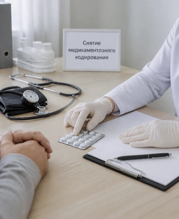 Снятие медикаментозного кодирования в Абакане от 5108 р. | Медзона
